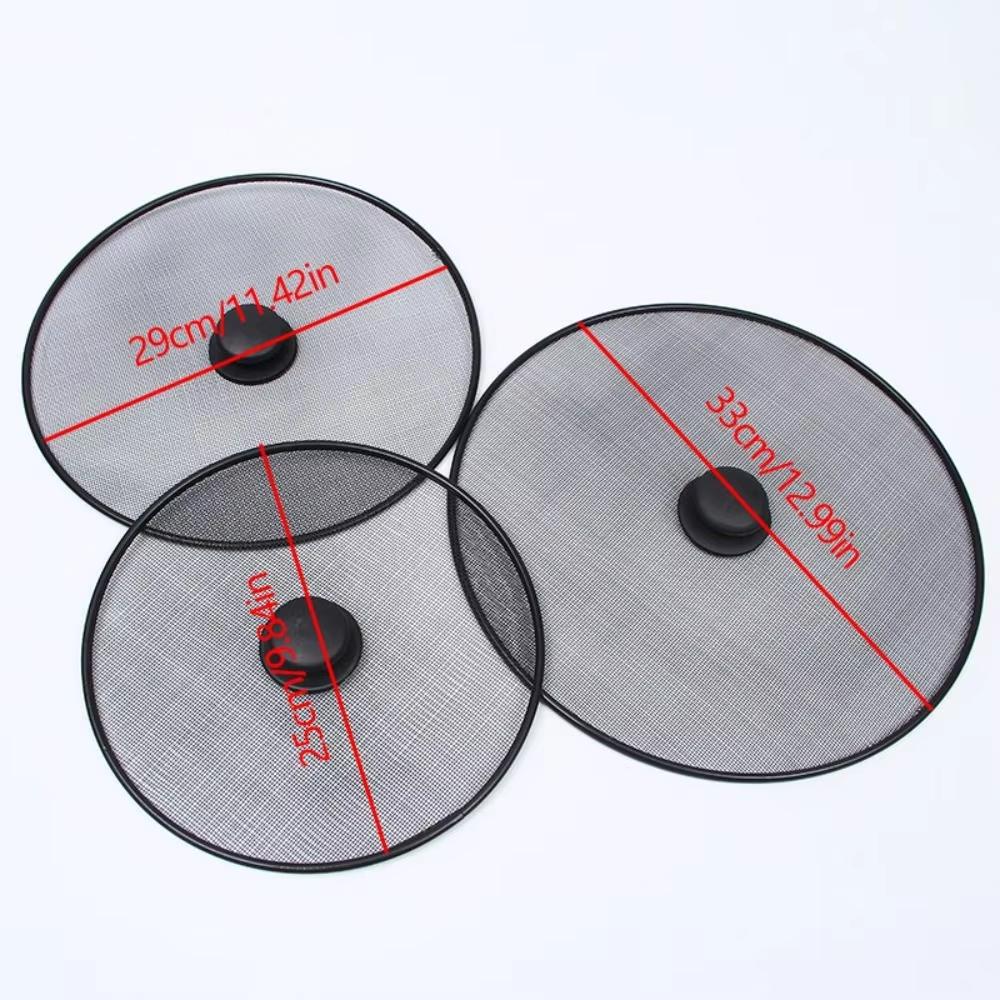 Splash Guard A Heatresistant Mesh Cover 8-12inPreventing Splattering Smoke Keeping Fresh Ideal Healthy Cooking KitchenEssentiald