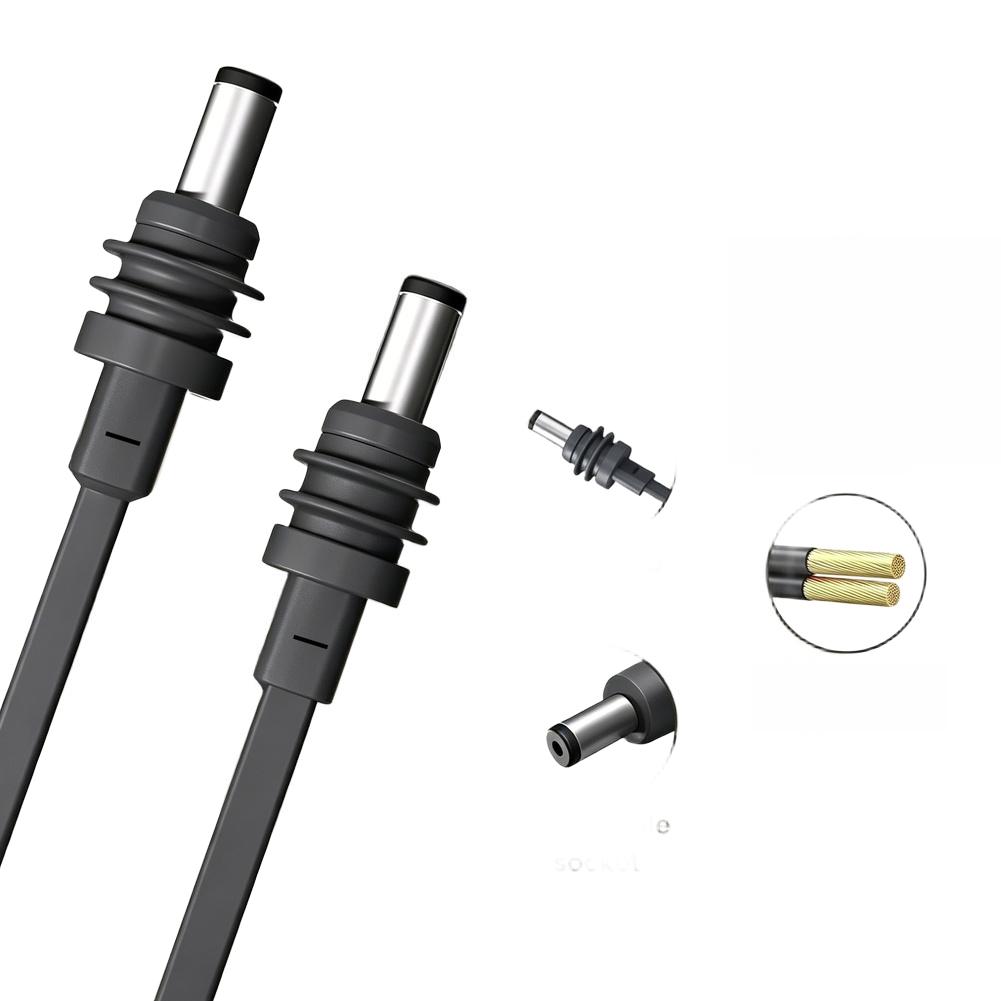 Flat DC To DC Charging Cable Waterproof Dustproof PVC Copper Wire For Starlink-Satellite Internet Power Connection