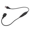 5v Charging Cable For Devices Lamp Fan Speed Controller 45CM 5V Fan Controller Adjustable Speed And Brightness