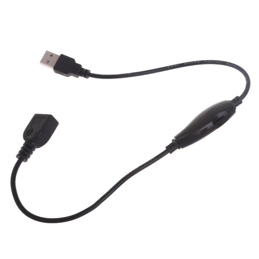 5v Charging Cable For Devices Lamp Fan Speed Controller 45CM 5V Fan Controller Adjustable Speed And Brightness
