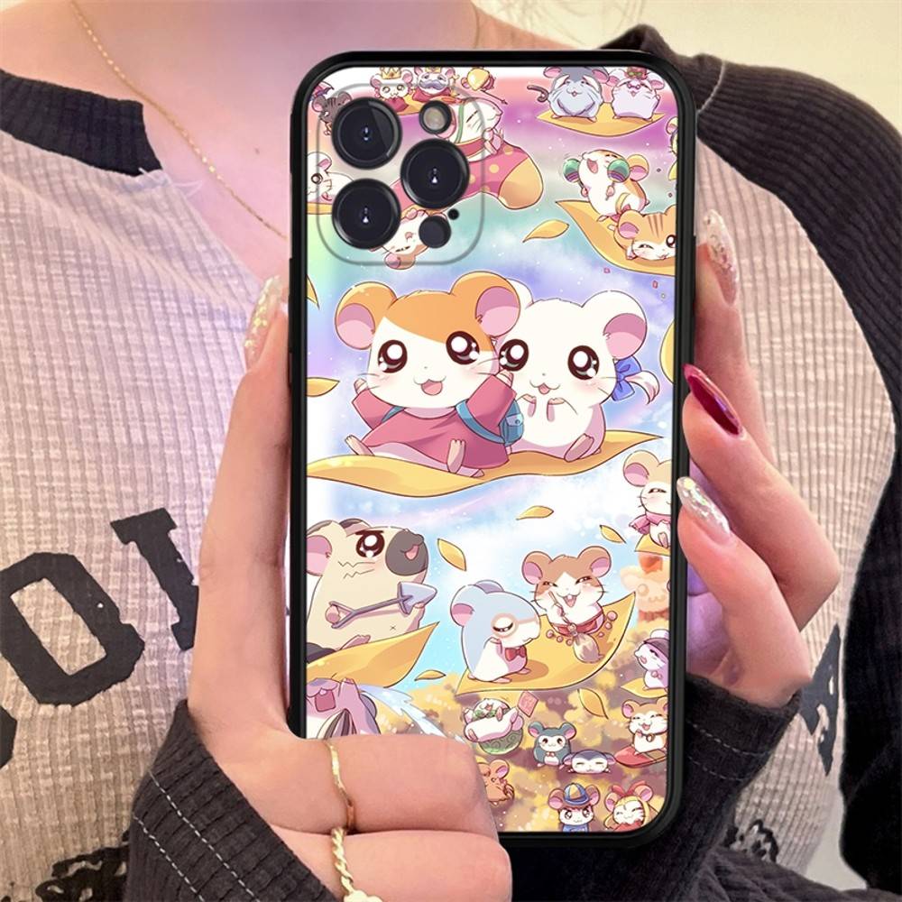 Hamtaro Cute Hamster Kawaii Lovely For Iphone 17 16 15 14 11 12 13 Pro Max Plus Case Cute Art Phone Cover iPhone 14