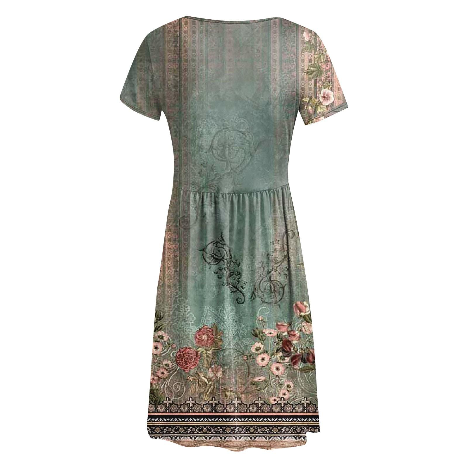 Женское летнее платье больших размеров — фото 6