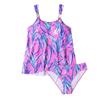 Flower Print Bikini Swimwear Swimsuit Women High Waist Bikini Push Up Bandeau Bathing Suit Female Fashion Beach Wear