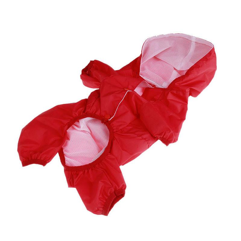 Pet Clothing Raincoat Double-layered Dog Raincoat Wholesale Factory Direct Sales