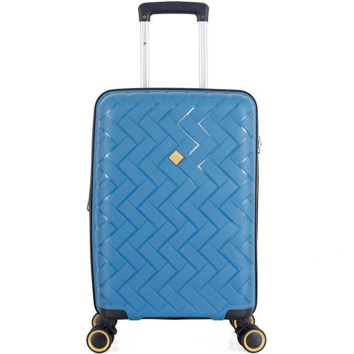 Lot de 3 valises rigide extensibles 2415/3 - Double Fermeture anti-vol - LYS Paris