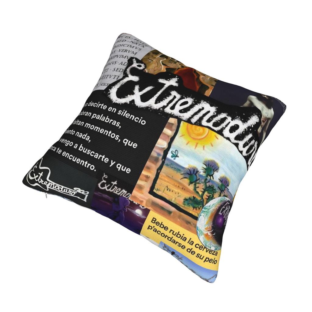 Extremoduro Rock Band Tour Pillowcases Merch Printed Cushion Cover Decorations Pillow Case Cover Seater Multi Size