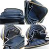 Gebrauchter LOUIS VUITTON Münzetui Münzbörse M63004 Monogramm Ideal Onkel Marineblau System Kartenetui
