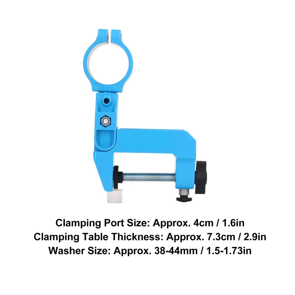 Electric Drill Stand Aluminium Alloy Electric Drill Fixing Holder Universal 360 Degree Rotating Electric Grinder Stand