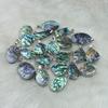 Abalone shell Gemstone Pendant Jewelry 925 Sterling Silver Pendant Necklace Bulk Wholesale Bezel Set Gemstone Pendant Making For Jewelry
