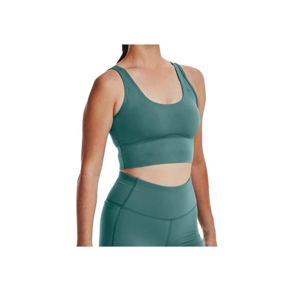 Under Armour Meridian Solid Sports Bra Women Underwear Green 1373924-722