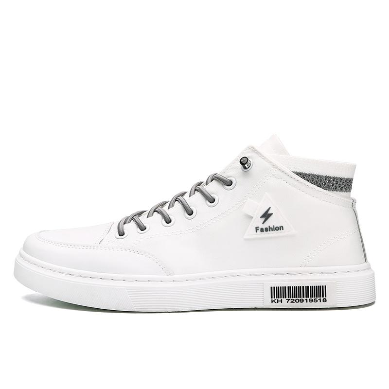 Fashion 2025 New Trendy Versatile Shoes Men's Spring New Breathable White Shoes Men's Sports and Leisure Board Shoes Trendy Shoes