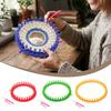 Multifunktionale runde Strickliesel DIY Langlebige Maschenstrickmaschine Handwebwerkzeuge Weben Schal Pullover Hut Schal