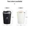 Car Coffee Cup 304 Stainless Steel Thermos cafe Mug Auto Interiors For Alfa Romeo 4C 159 166 Spider Giulia Giulietta 156 147 GT