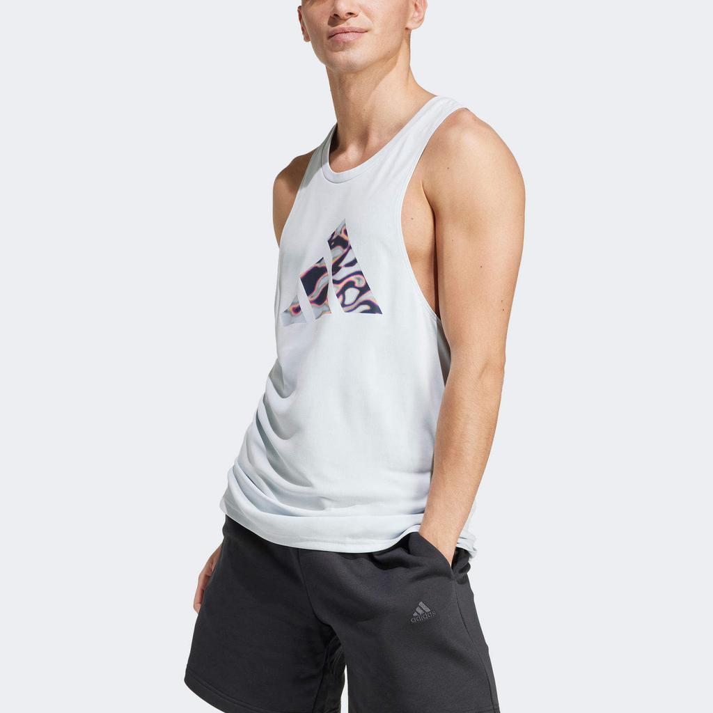 Adidas Sport Performance DAME 5 Tank Top Men's White IV7376