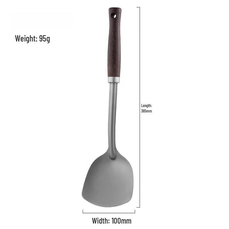 

Ru Han Titanium Wood Handle Kitchen Utensils