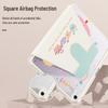 A Si Wa 360-Degree Rotating Cartoon iPad Case with Pen Slot