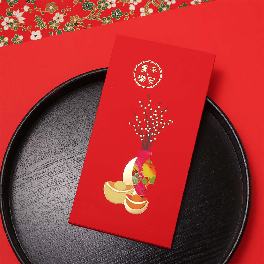 6PCS Vintage New Year Red Envelope Chinese Style Money Pocket Luck Money Envelopes  Spring Festival
