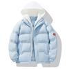 Men Parkas Thick Warm Winter Jacket Hooded Quilted Jacket Loose Fashion Casual Cotton-Padded Puffer Coat Autumn Winter Outwear