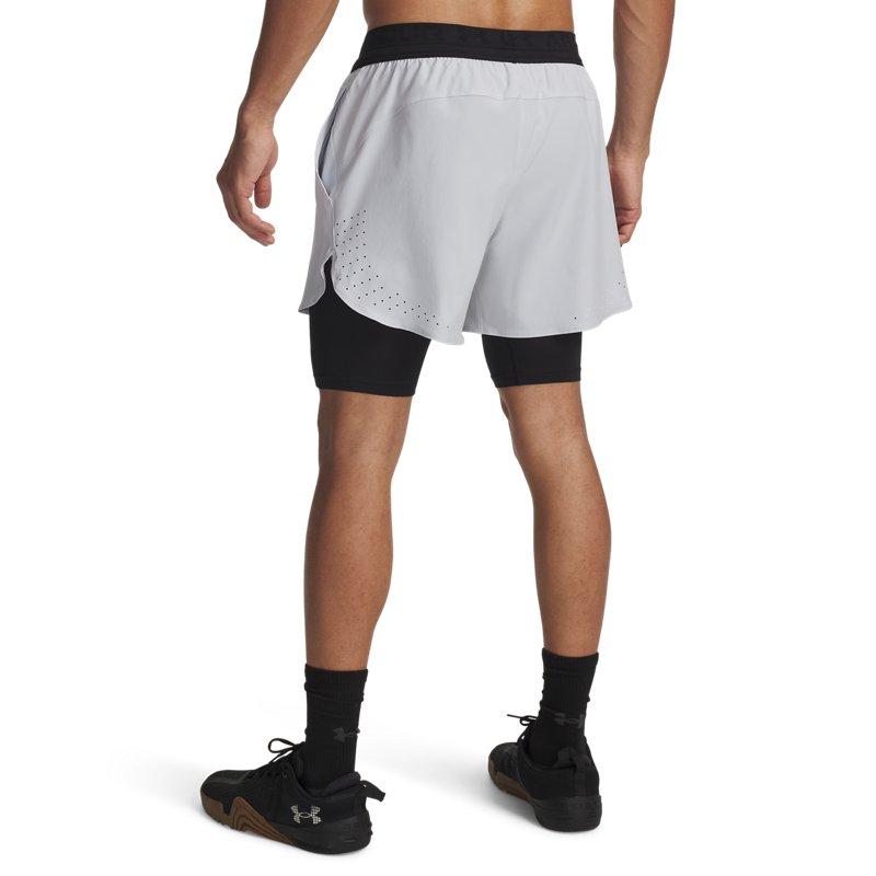 Under Armour Vanish Elite 2 In 1 Lightweight Waterproof Breathable Knit Casual Shorts Men shorts 1378604-014