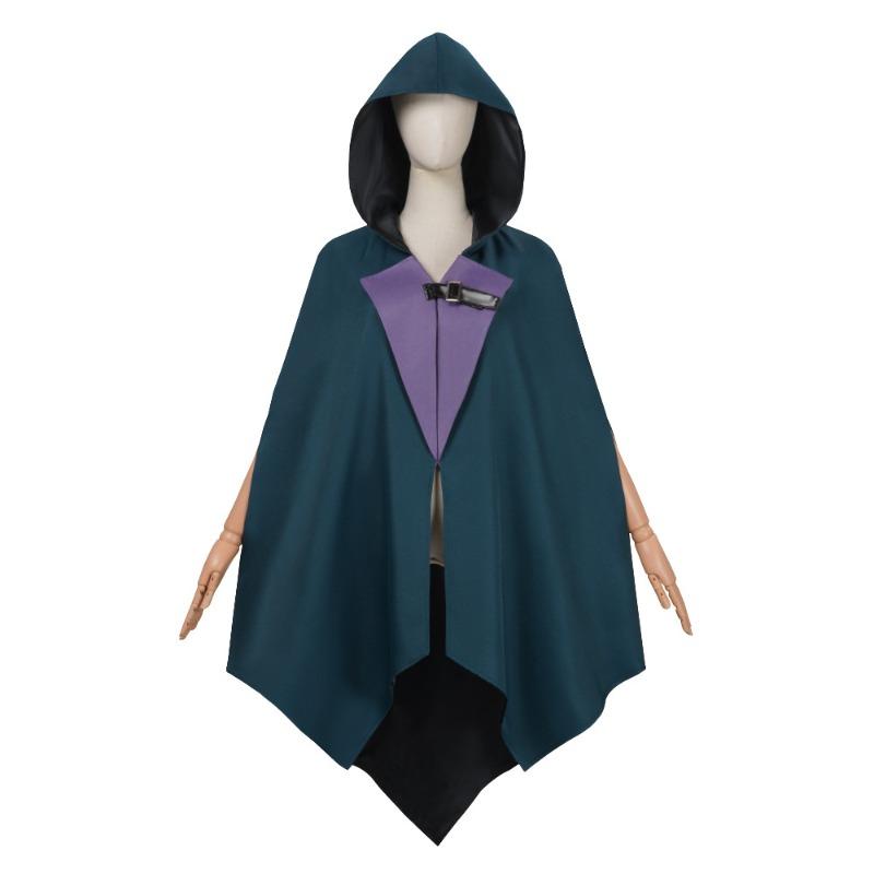 Twin Cities Battle Suit Jinx Cape Costume Anime Hooded Cape Halloween