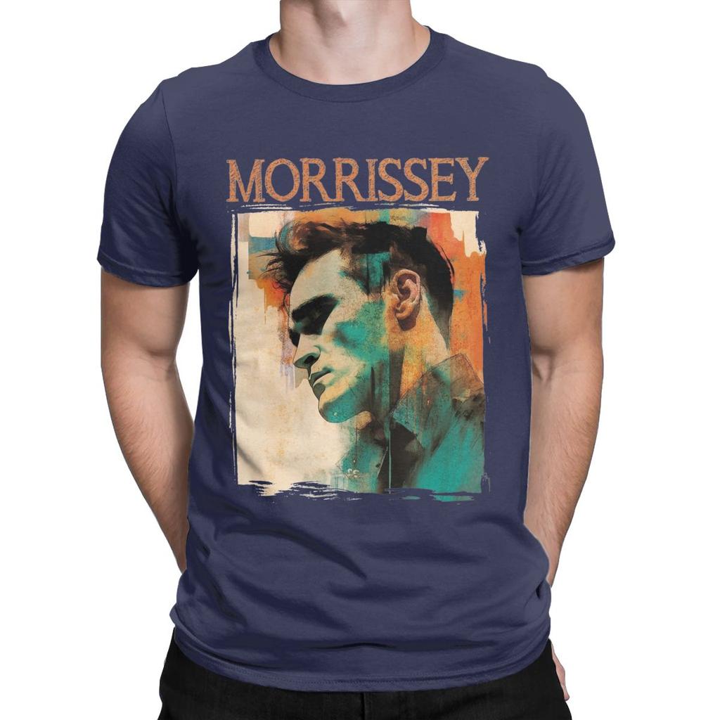 The Smiths T Shirt Men Pure Cotton Fun TShirts Crewneck Morrissey 80s 90s Tee Shirt Short Sleeve Clothes Printed