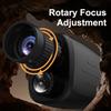 Night Vision Monocular 16X Zoom 32 GB SD Card Wrist Strap Handheld IR Monocular Telescope for Adult Hiking Camping Observation
