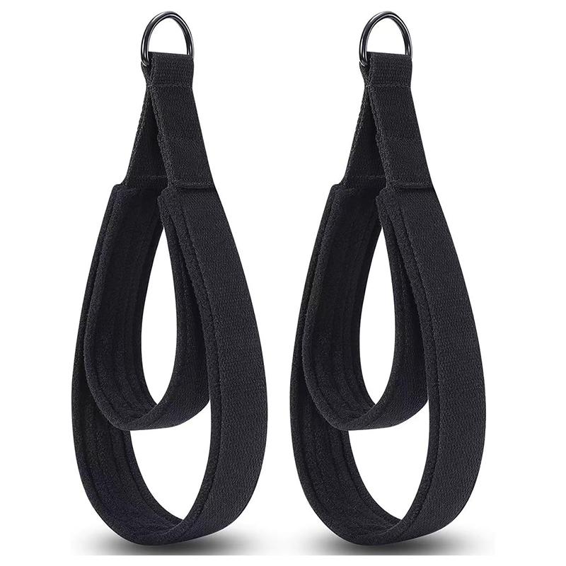 Pilates Machine Padded Handles, Double Grips for Resistance Bands, Non-Slip Core Training Accessories Universal Multi-Color