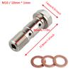 Motoraccessoires Remklauw Banjobout Ontluchtingsnippel M10X1.0MM/1.25MM Roestvrij Staal 304 voor yamaha ktm sherco