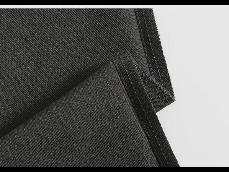 2023 High-Waist Gray A-Line Skirt for Plus Size Women