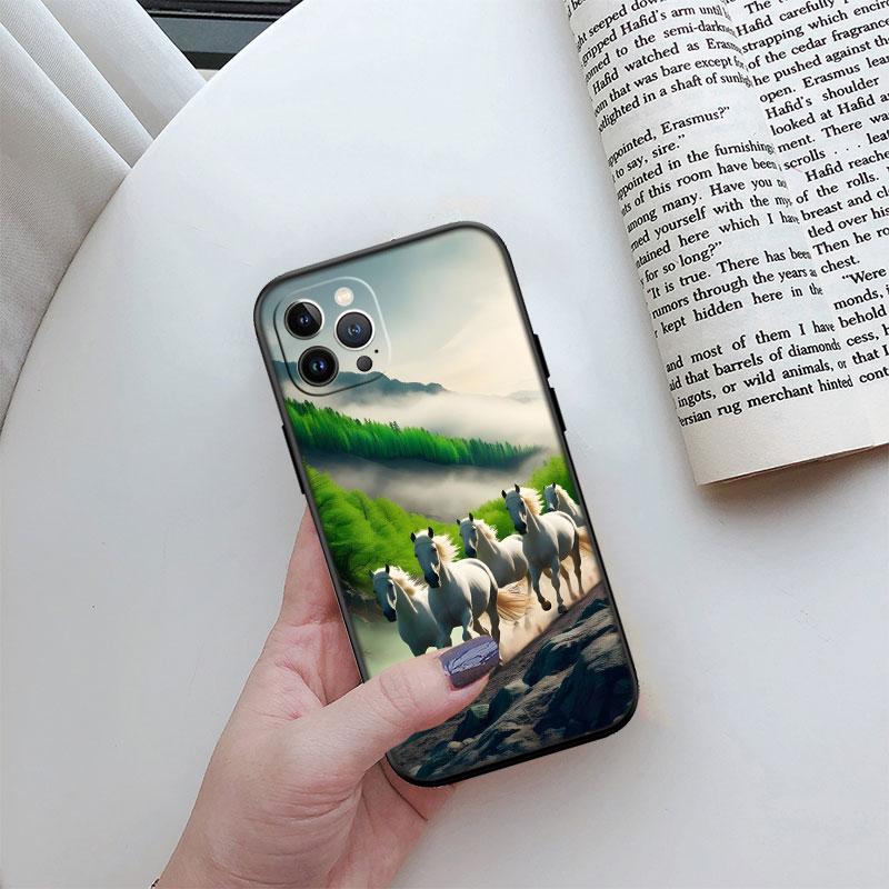 Fine Horse Phone Case for Samsung Galaxy S20 S21 Ultra FE Plus A26 A30 A30S A31 A52 A42 A50 A50S