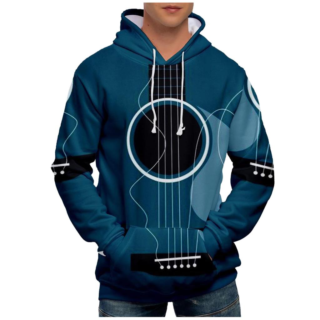 Motetrykk Løs Langermet hettegenser for menn og kvinner