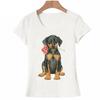 New Valentine Rose maiden TShirt Summer Hipster women tshirt funny Boston Terrier dog design sweet Tops casual ladies Tee