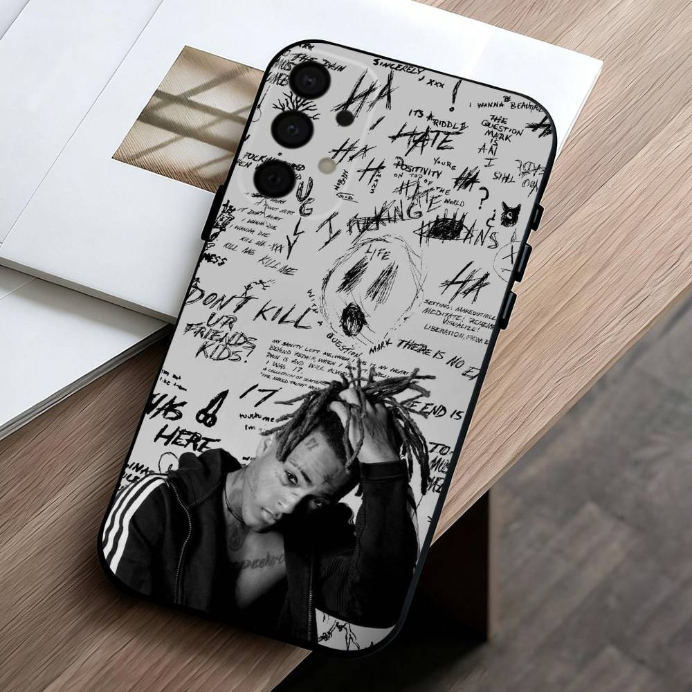 R-Rapper X-XXXTentacionS  phone Case For Samsung Galaxy A73,A72,A71,A70,A53,A52,A51,Others Soft Black Shell