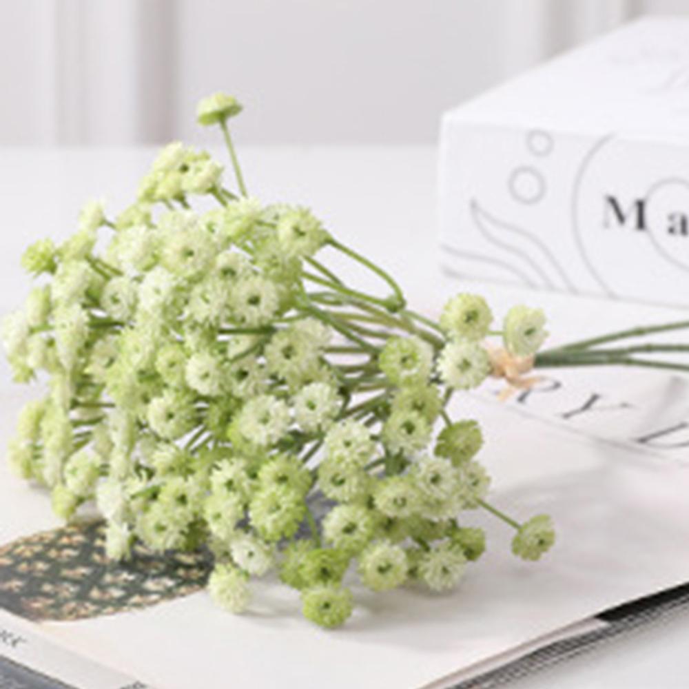 Fake Blue Silk Flowers Bouquet for Home Decor for Office Decoration