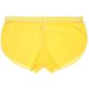 Solid Color Men Ultra-thin Translucent Low Waist Split Boxers Shorts Underwear