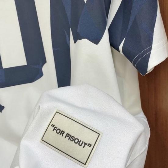 Summer Men T-shirt Letter Print Loose Round Neck Short Sleeves Loose Casual Pullover Youth Student Teenager Daily Wear Sport Top