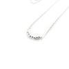 Les Trésors De Lily [M7281] - Silver 'Marbles' Silver Necklace - 18x3 Mm