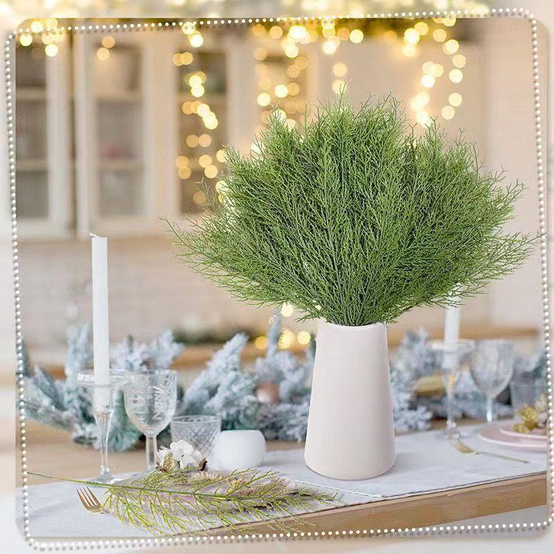 

Simulated Green Plant Arrangement For Home Bedroom And Living Room Decoration, Flower Vase Arrangement One Size зелений