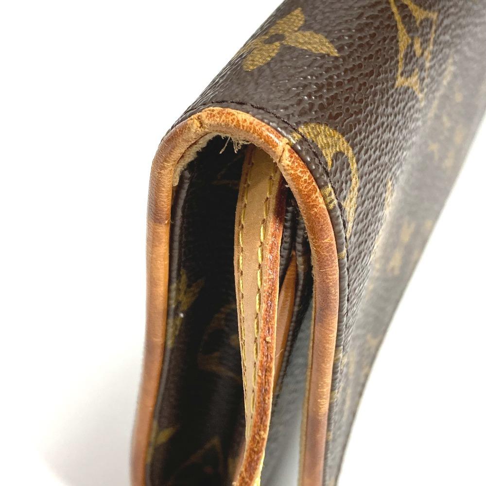 Louis Vuitton M51852 Monogram Pochette Twin GM 2WAY Bag Shoulder Bag Brown