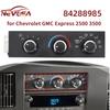 Round Button HVAC For Chevrolet GMC Express 2500 3500 AC Air Condition Climate Control Panel Module Switch 84288985 599-217