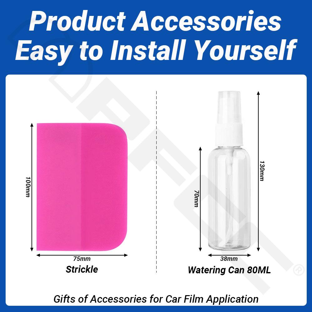 For Tesla Model Y Juniper 2025 2026-UP PPF Car Film Protective Film Front Door Rear Door Extended Bumper Lamp Car TPU Vinyl Wrap