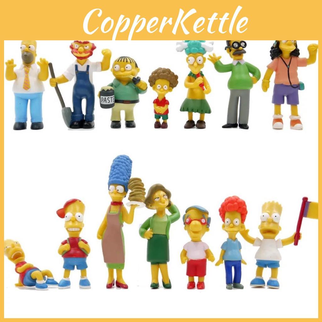 Simpsons-Modellfigur aus Kunstharz, geeignet als tägliche Schreibtisch- oder Bürodekoration