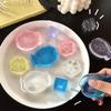 New Fidget Toy Mini Squishy Toys Mochi Ice Block Stress Ball Toy Kawaii Transparent Cube Cat Paw Fish Stress Relief Squeeze Toy