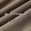 HAUT TON Men's Straight-Leg Linen-Blend Business Casual Pants