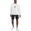 Nike Logo Print Zip-Up Long Sleeve Jacket Men Jackets White DD8537-100
