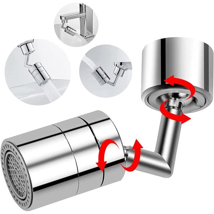 

Faucet Aerator - AJW - M22-M24 - Universal - 720° Swivel - Water Saving