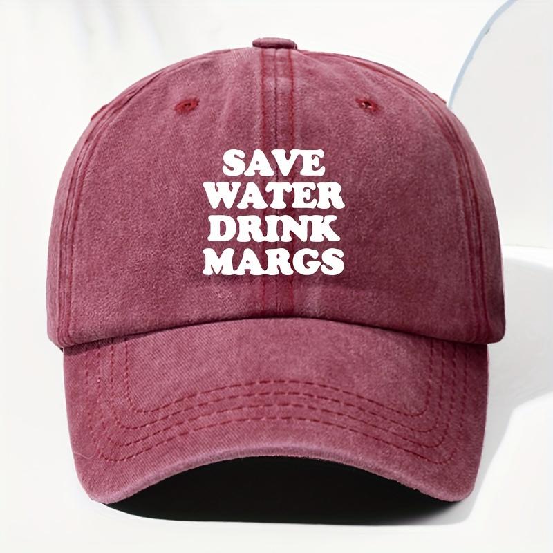 Men s and Women s Same Style Letter Slogan Printed Washed Retro Baseball Cap Fashionable Outdoor Hat Adjustable кларет