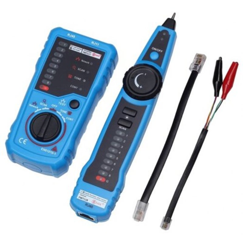 Computer Cable Testers Fwt11 Handheld Telephone Wire Tracker Tracer Toner Ethernet Lan Network Cable Line Finder