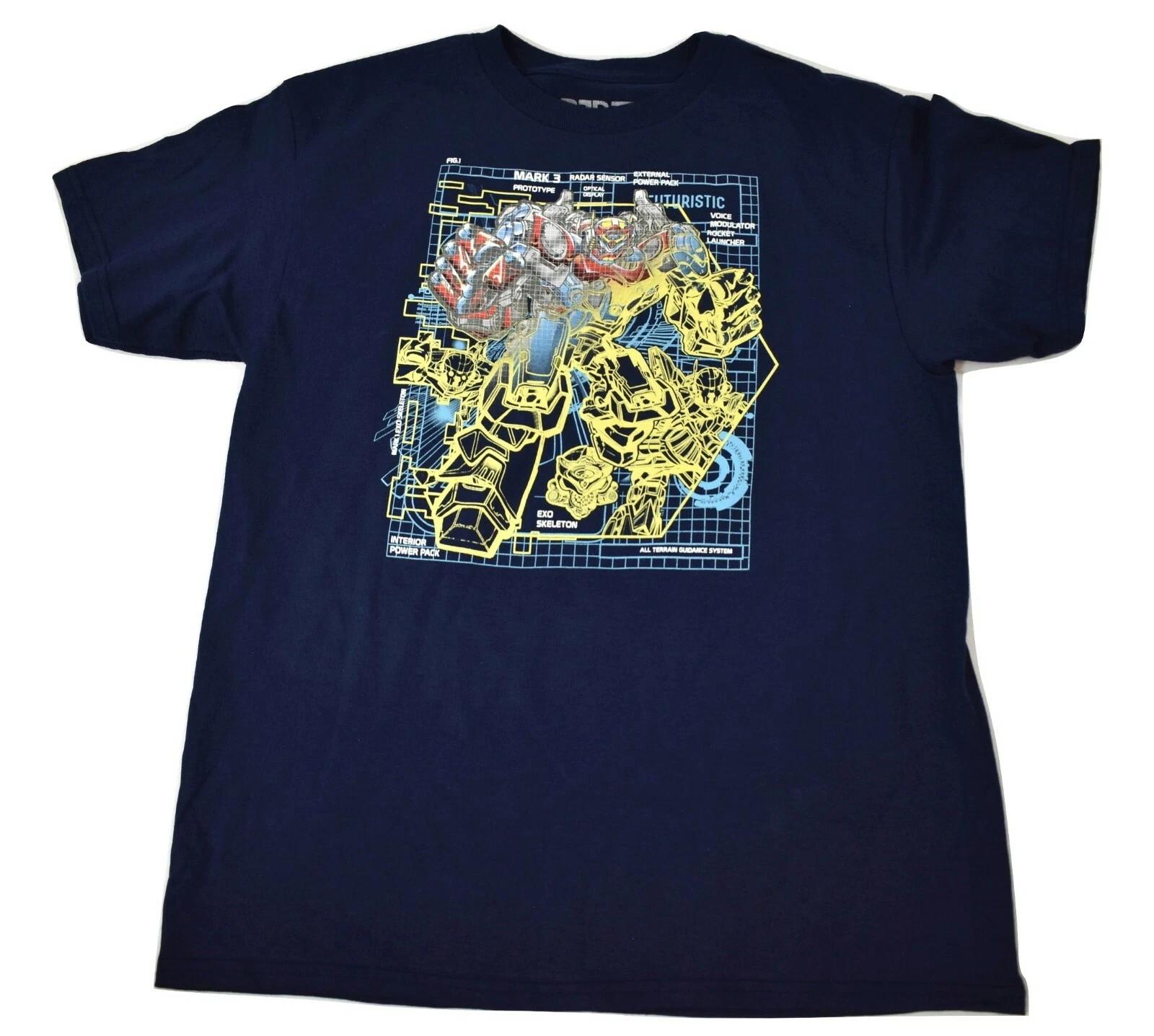 

Berzy Youth Boys Mark 3 Prototype Battle Robot Tee Shirt New L 2XL