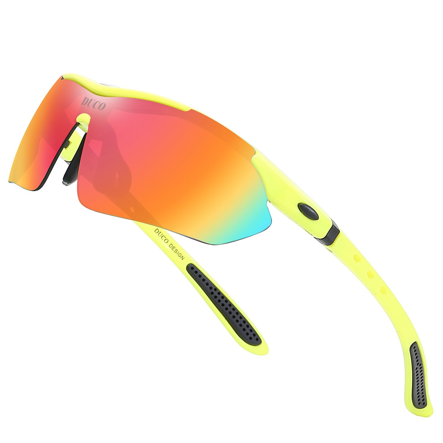 

DUCO Men s Polarized Sports Sunglasses with UV400 Protection for Cycling, Baseball, Tennis, Driving, Running, Fishing, Golf, Marathons, and Skiing